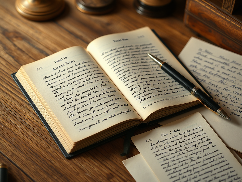 Mastering Diary Writing: Tips from Anais Nin