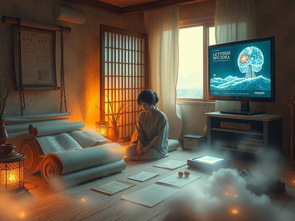 Exploring Dreams and Technology: Insights from Letters in Iwo Jima