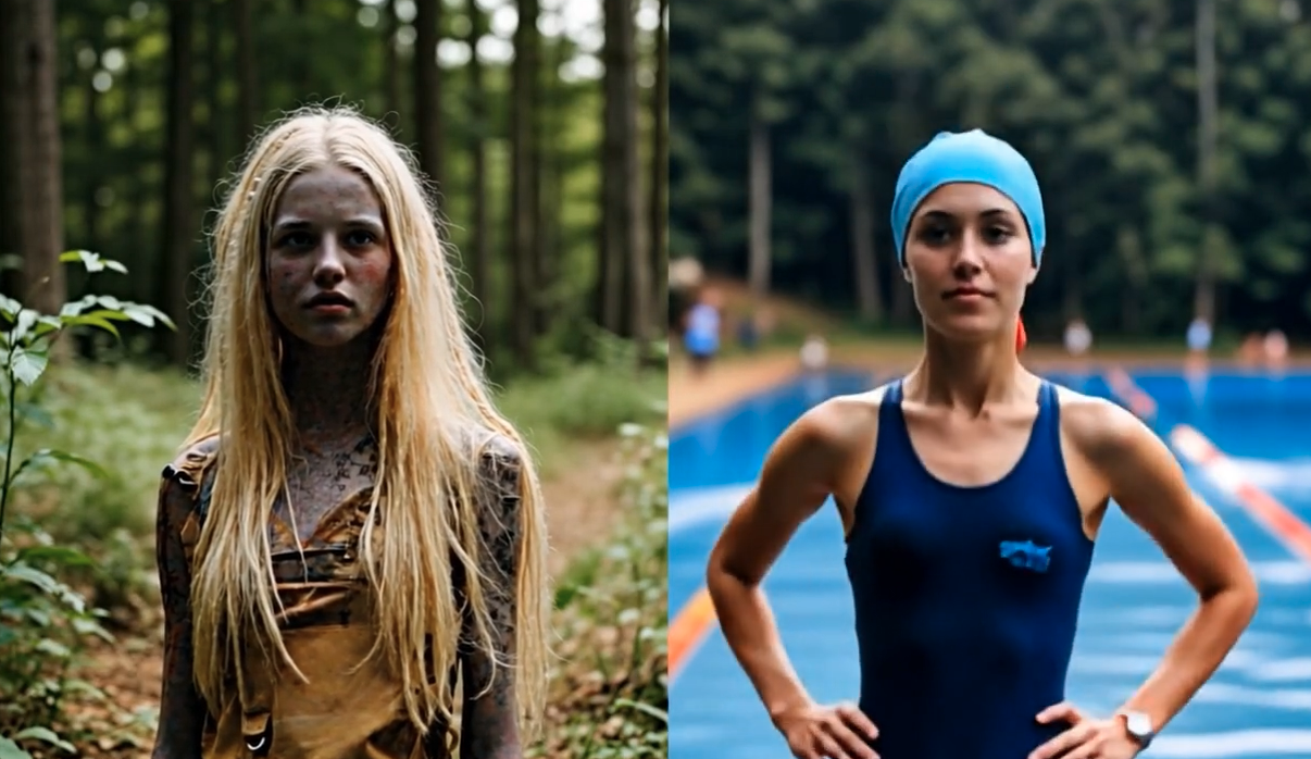 AI VIDEO –  Exploration: Freya’s Unique Transformation