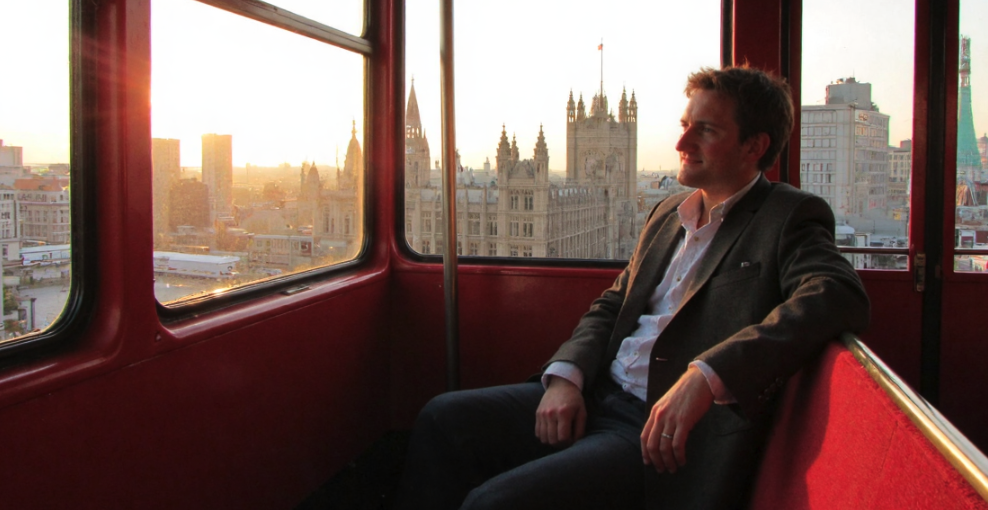 Dream of taking a bus through London