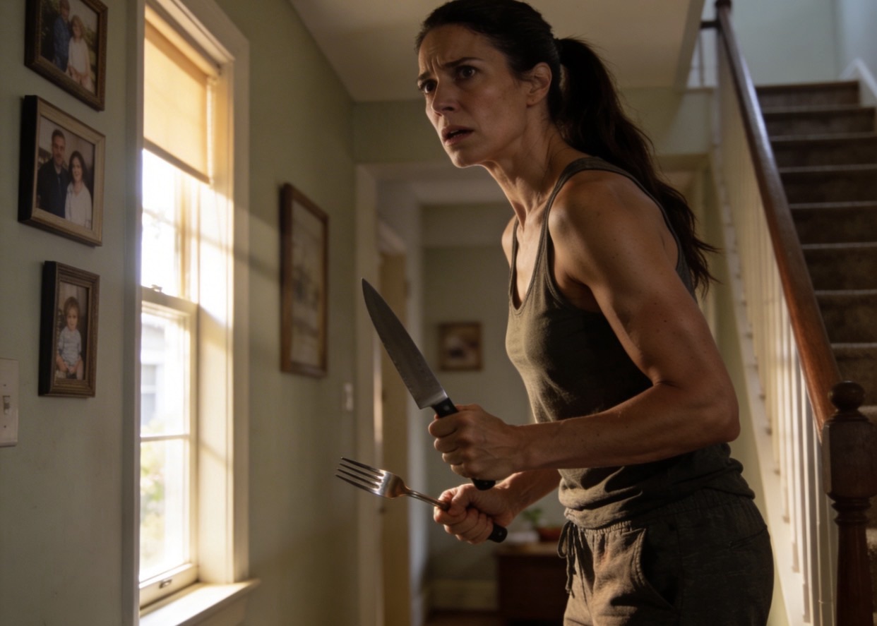 Dream as I an woken up by an alarm and my wife