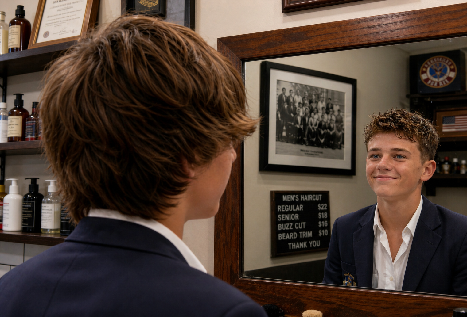 From Prep School to Personal Style: A Haircut Story