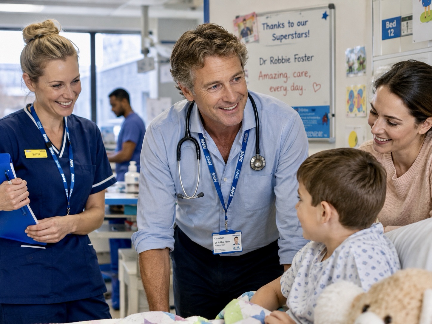 I’d like to be a paediatrician in a busy public hospital for the day