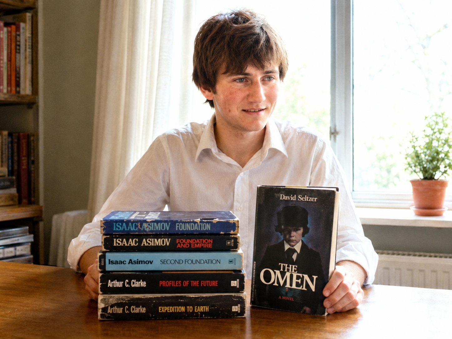 Foundation to The Omen: The Books That Shaped a Boarding School Boy at fourteen in July 1976