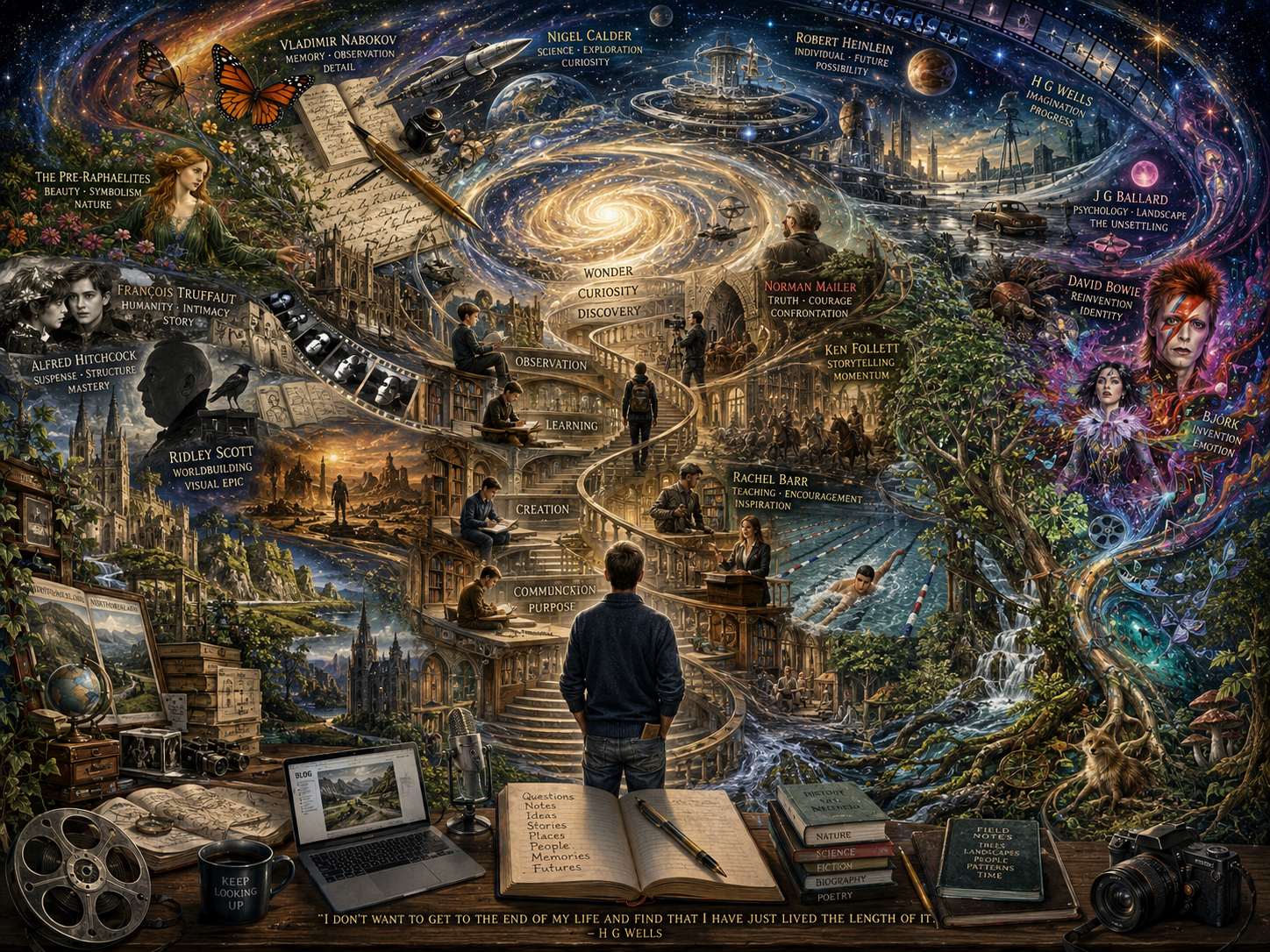 Inside My Creative Vortex: From Nabokov and Ballard to Bowie and Björk