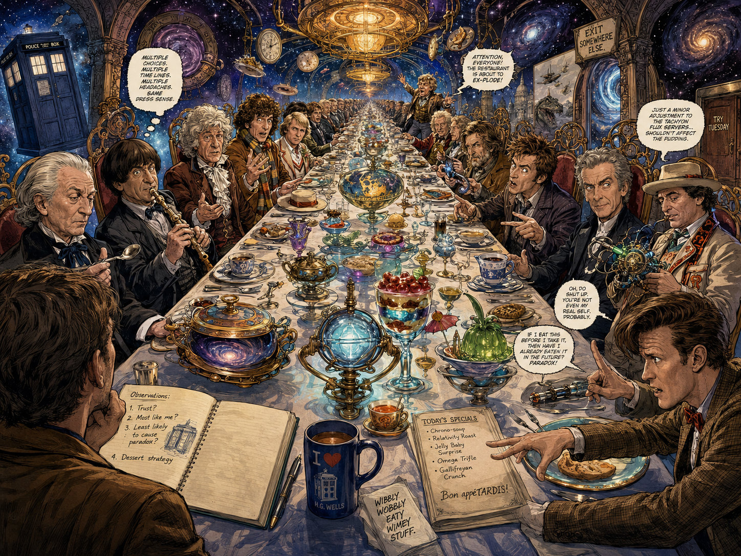 The Doctor – every one of them.