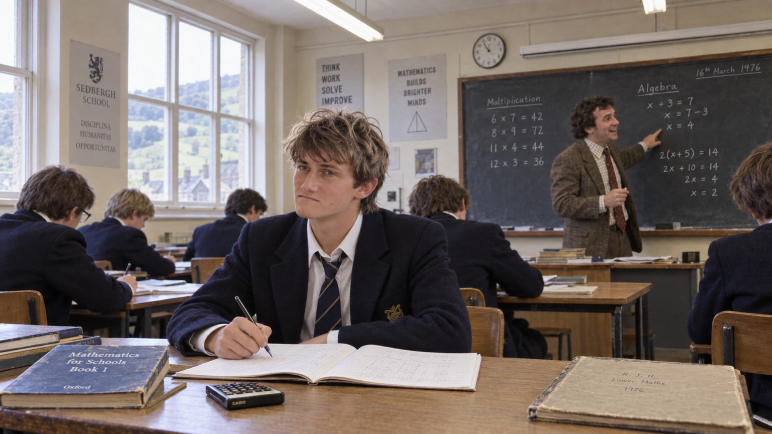 Proving Them Wrong: Maths, Swimming and School Life in 1976