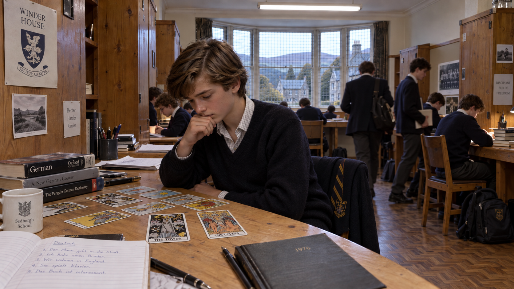 Tarot, Chapel and a Peter Powell Kite: Sunday at Sedbergh School, 1976