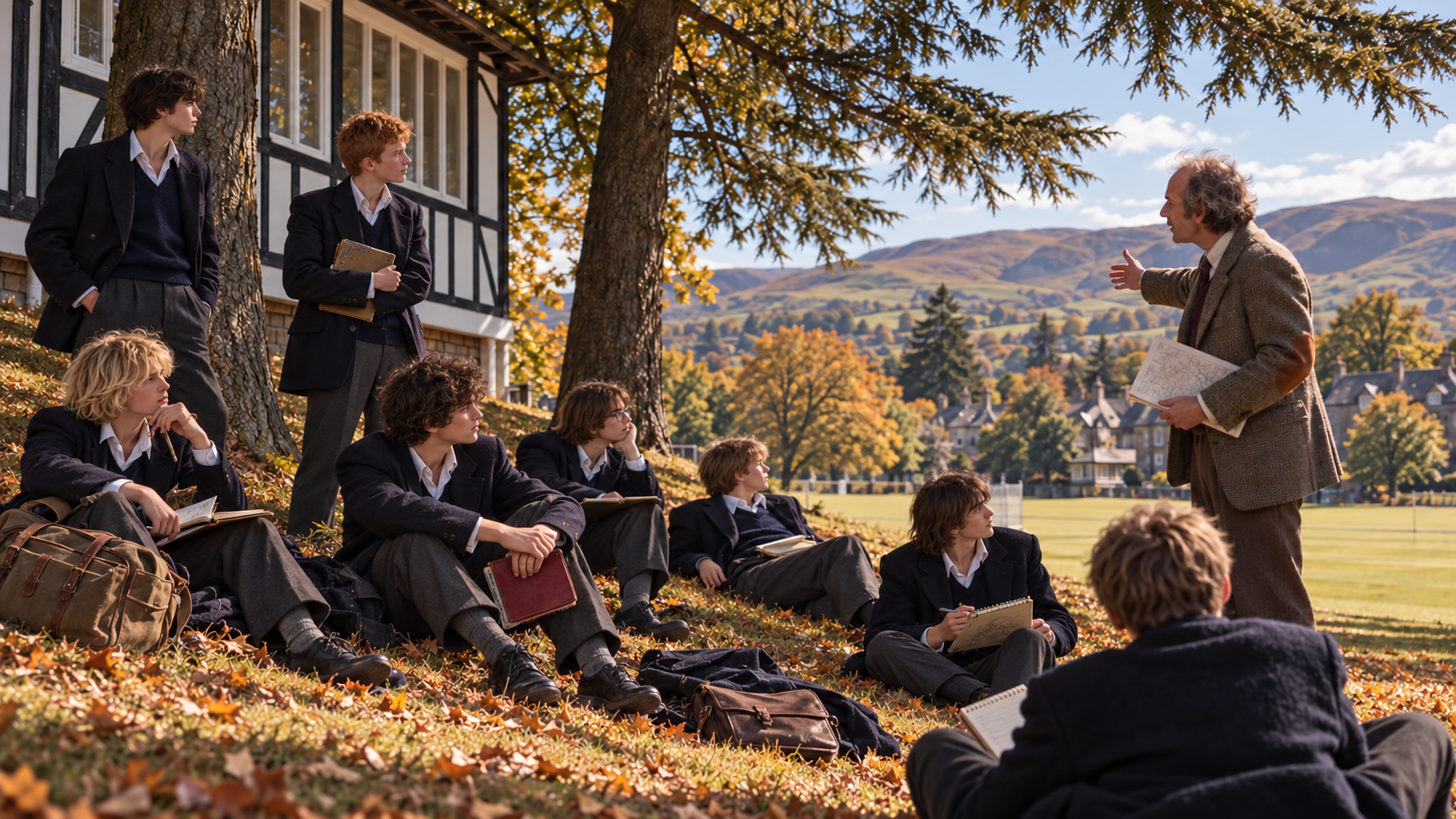 General Studies, Geography Outside and a Letter from Realm Records